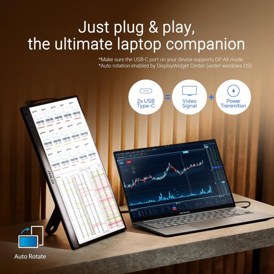 ASUS ZenScreen MB169CK Portable USB Monitor ASUS ZenScreen MB169CK Portable USB Monitor