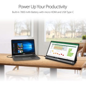 Asus Zenscreen MB16AHP 15.6 in IPS Portable Monitor with Battery