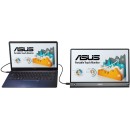 ASUS ZenScreen Touch MB16AMT USB portable monitor — 15.6-inch, IPS, Full HD, 10-point Touch, Built-in Battery, Hybrid Signal Solution, USB Type-C, Micro-HDMI, Compatible with Laptops, Smartphones, Gaming Consoles, and Cameras