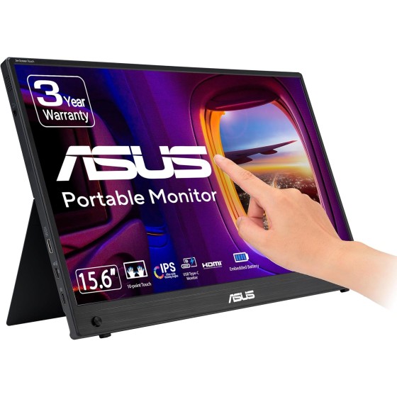 ASUS ZenScreen Touch MB16AMTR 16inch IPS Portable Monitor