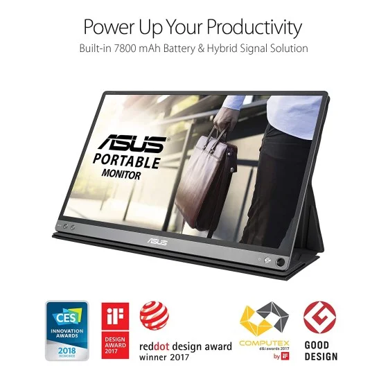 ASUS ZenScreen GO MB16AP Portable USB Type-C 15.6-inch Monitor ASUS ZenScreen GO MB16AP Portable USB Type-C 15.6-inch Monitor