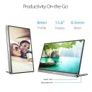 ASUS ZenScreen GO MB16AP Portable USB Type-C 15.6-inch Monitor ASUS ZenScreen GO MB16AP Portable USB Type-C 15.6-inch Monitor