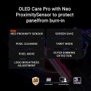 ASUS ROG Swift QHD OLED PG27AQWP-W 27inch Gaming Monitor ASUS ROG Swift QHD OLED PG27AQWP-W gaming monitor ― 27-inch (26.5-inch viewable) TrueBlack Glossy Tandem OLED,Dual-Mode (QHD 540Hz, HD 720Hz),0.02ms (GTG),G-SYNC compatible,OLED Care Pro,Neo Proximity Sensor,VESA DisplayHDR 500 True Black