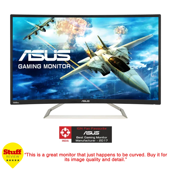 ASUS VA326H 31.5 inch 144Hz Curved Gaming Monitor ASUS VA326H 31.5 inch 144Hz Curved Gaming Monitor