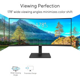 ASUS VA34VCPSR Docking Monitor – 34 inch