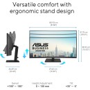 ASUS VA34VCPSR 34 inch Docking Monitor 
