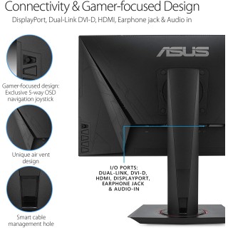 Buy ASUS VG258QR 24.5 inch 165Hz G-SYNC Gaming Monitor