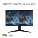ASUS TUF Gaming VG28UQL1A HDMI 2.1 Gaming Monitor — 28-inch 4K UHD (3840 x 2160), Fast IPS, 144 Hz, 1 ms GTG, NVIDIA G-Sync compatible, AMD FreeSync™ Premium, DSC, ELMB Sync, Variable Overdrive, DisplayHDR™ 400, DCI-P3 90%