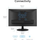 ASUS VP227HF Eye Care Gaming Monitor – 22-inch