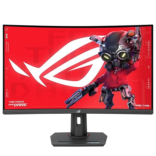 ASUS-ROG-Strix-32”-1440P-USB-C-Curved-HDR-Gaming-Monitor-XG32WCS |  ultrafast 180Hz refresh rate designed for professional gamers 
