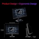 ASUS-ROG-Strix-32”-1440P-USB-C-Curved-HDR-Gaming-Monitor-XG32WCS |  ultrafast 180Hz refresh rate designed for professional gamers 