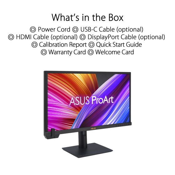 ASUS ProArt Display PA24US Professional Monitor – 24-inch, IPS, 4K UHD