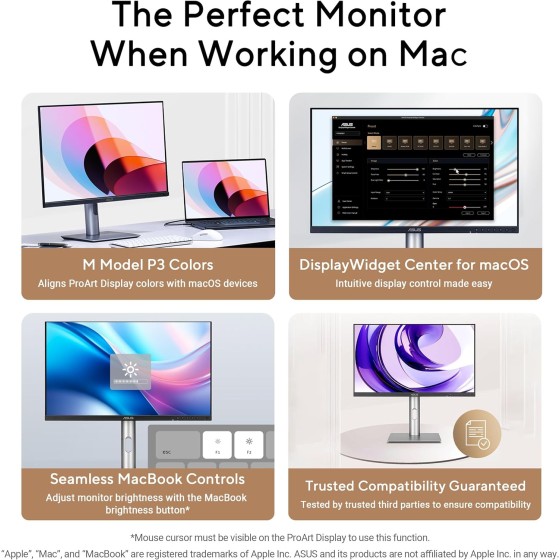 ASUS ProArt Display PA278QV Gen2 (PA278QGV) Professional Monitor