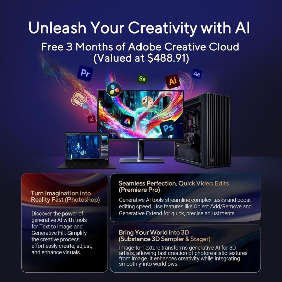 ASUS ProArt Display PA278QV Gen2 (PA278QGV) Professional Monitor