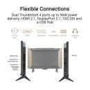 ASUS ProArt Display OLED PA27USD Professional Monitor–27-inch,4K UHD (3840 x 2160),QD-OLED,99% DCI-P3,ΔE < 1,240Hz,Self/Auto Calibration,HDR-10,HLG,Dolby Vision,12G-SDI,HDMI2.1,DisplayPort2.1,Thunderbolt 4 PD 96W,Calman Ready,ColourSpace Integration