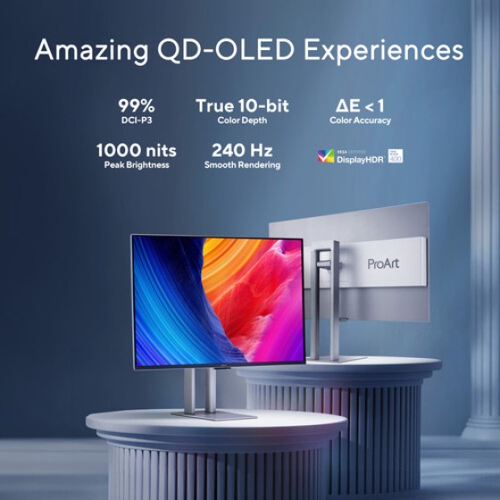 ASUS ProArt Display 4K OLED PA32UCDM Professional Monitor 32-inch ASUS ProArt Display 4K OLED PA32UCDM Professional Monitor 32-inch