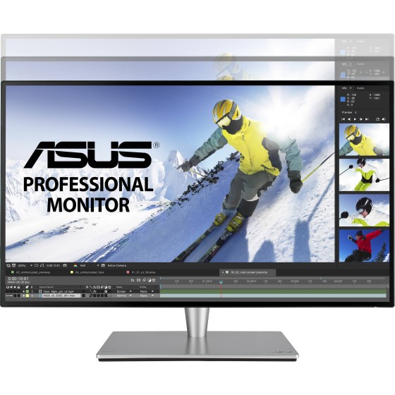 ASUS ProArt Display PA27AC HDR Professional Monitor - (68.58 cm) 27-inch, WQHD, HDR-10, 100% of sRGB, color accuracy ΔE < 2, Thunderbolt™ 3, Hardware Calibration​