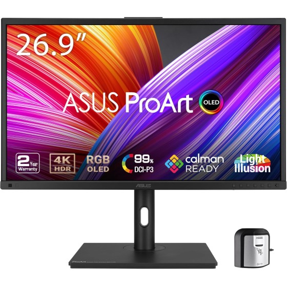 ASUS ProArt Display OLED PA27DCE-K Professional Monitor – 27-inch ASUS ProArt Display OLED PA27DCE-K Professional Monitor – 27-inch