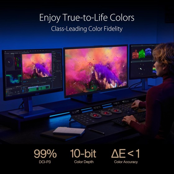 ASUS ProArt Display OLED PA27DCE-K Professional Monitor – 27-inch ASUS ProArt Display OLED PA27DCE-K Professional Monitor – 27-inch
