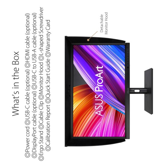 ASUS ProArt Display OLED PA32DC 31.5-inch 4K Professional Monitor