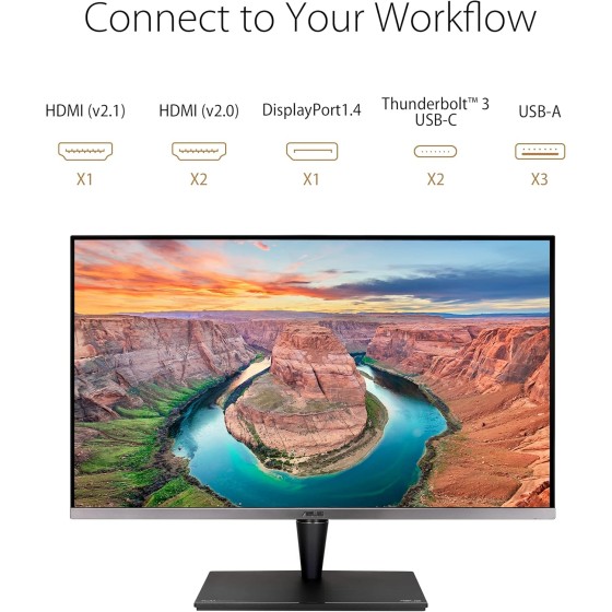 ASUS ProArt PA32UCG-K 4K 1600 nits Mini LED 120Hz Monitor ASUS ProArt PA32UCG-K 4K 1600 nits Mini LED 120Hz Monitor