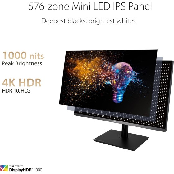 ASUS ProArt Display PA32UCR-K Professional Monitor – 32-inch