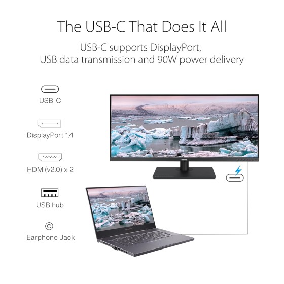 ASUS ProArt Display PA348CGV Professional Monitor – 34-inch ASUS ProArt Display PA348CGV Professional Monitor – 34-inch