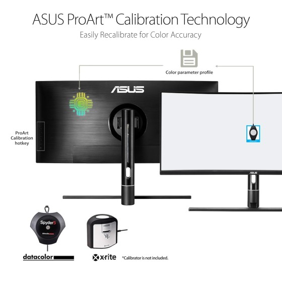 ASUS ProArt Display PA34VC Curved Professional Monitor - 34.1-inch
