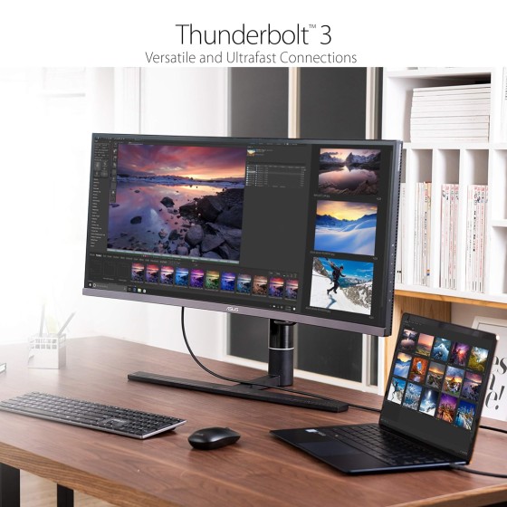 ASUS ProArt Display PA34VC Curved Professional Monitor - 34.1-inch