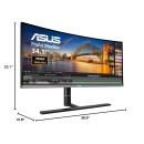 ASUS ProArt Display PA34VC Curved Professional Monitor - 34.1-inch
