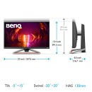 BenQ MOBIUZ EX2510S 24.5 inch FHD HDR Gaming Monitor