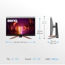 BenQ MOBIUZ EX2710Q 27inch QHD IPS Gaming Monitor