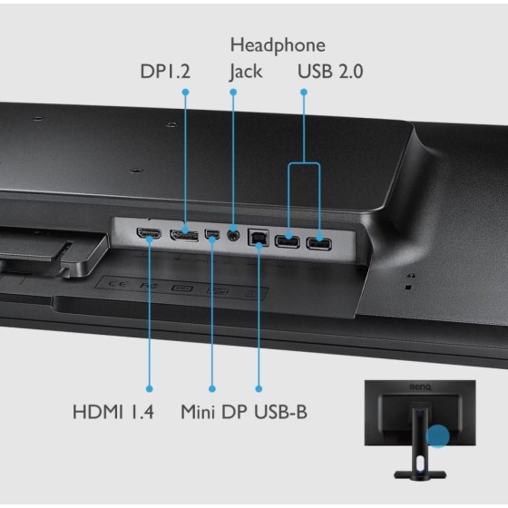 BenQ PD2700Q 27inch 2K QHD SRGB Designer Monitor