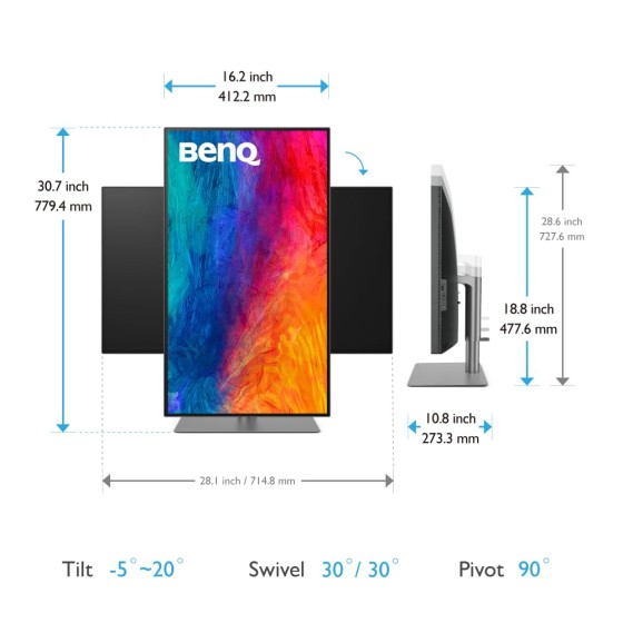 BenQ PD3220U 32inch 4K UHD P3 Thunderbolt 3 Designer Monitor BenQ PD3220U 32inch 4K UHD P3 Thunderbolt 3 Designer Monitor