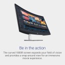 Dell S Series 32 Curved 4K S3221QS UHD Monitor