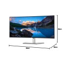 Dell UltraSharp 38 Curved U3824DW USB-C Hub Monitor