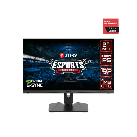 MSI Optix MAG274QRF-QD 27 inch WQHD 165Hz Gaming Monitor