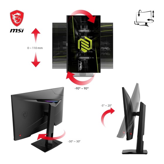 MSI MAG 274QRF QD E2 27Inch 2K WQHD Gaming Monitor MSI MAG 274QRF QD E2 27Inch 2K WQHD Gaming Monitor