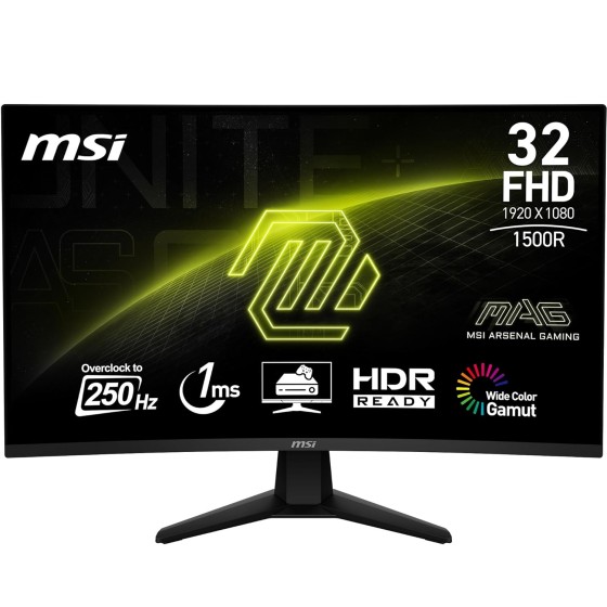 MSI MPG 32C6X 31.5inch FHD Carve Gaming Monitor MSI MPG 32C6X 31.5inch FHD Carve Gaming Monitor