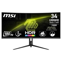 MSI MPG 342CQR E2 34inch 2K UWQHD Curved Gaming Monitor