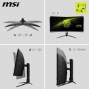 MSI MPG 342CQR E2 34inch 2K UWQHD Curved Gaming Monitor MSI MPG 342CQR E2 34inch 2K UWQHD Curved Gaming Monitor