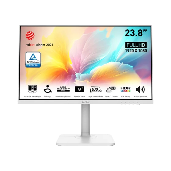 Msi Modern MD2412PW White Business Monitor Msi Modern MD2412PW White Business Monitor