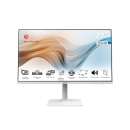MSI Modern MD272QPW 27 Inch WQHD white Monitor - 2560 x 1440 IPS Panel, 75 Hz, Eye-Friendly Screen, Built-in Speakers, 4-Way Adjustable Stand, KVM - DP 1.2, USB Type-C