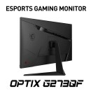 MSI Optix G273QF 27 Inch Gaming Monitor