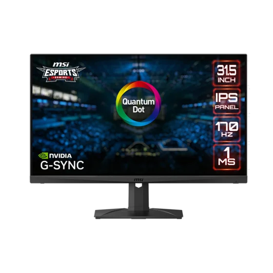 Msi Optix MAG321QR-QD IPS Gaming Monitor with WQHD High Resolution,170Hz Refresh Rate,1ms Response Time,Night Vision Mode,Frameless design and 178° Wide Viewing Angle Msi Optix MAG321QR-QD IPS Gaming Monitor with WQHD High Resolution,170Hz Refresh Rate,1ms Response Time,Night Vision Mode,Frameless design and 178° Wide Viewing Angle