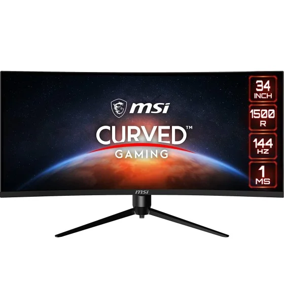 MSI Optix MAG342CQR 34 Inch Curved Gaming Monitor MSI Optix MAG342CQR 34 Inch Curved Gaming Monitor