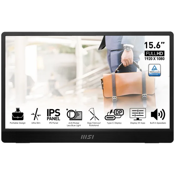 Msi PRO MP161 Portable Ultra-Slim Business Monitor Msi PRO MP161 Portable Ultra-Slim Business Monitor