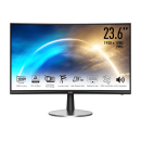 MSI PRO MP242C 23.6 Inch Curved Business & Productivity Monitor - FullHD (1920 x 1080) VA Panel, 75 Hz, Eye-Friendly Screen, Built-in Speakers Anti Glare
