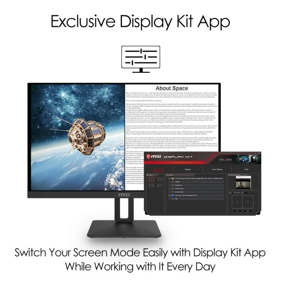 MSI PRO MP271P 27-inch IPS Full HD LTPS Monitor MSI PRO MP271P 27-inch IPS Full HD LTPS Monitor