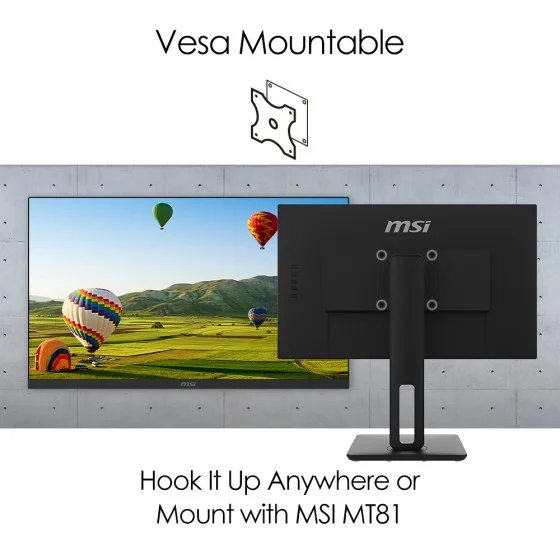 MSI PRO MP271P 27-inch IPS Full HD LTPS Monitor MSI PRO MP271P 27-inch IPS Full HD LTPS Monitor